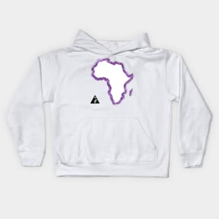 FABRIC AFRICAN COASTLINE by AfreeKA -2 Kids Hoodie